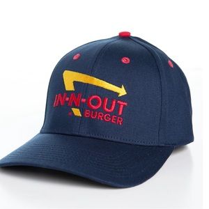 TWILL STRETCH NAVY HAT In N Out Logo hat